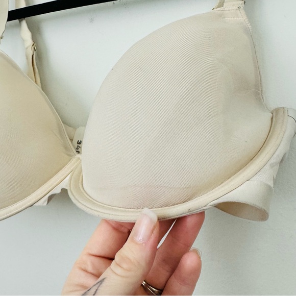 Cuup Demi Mesh Bra cream nude ivory romantic woman’s 34G - Picture 2 of 7